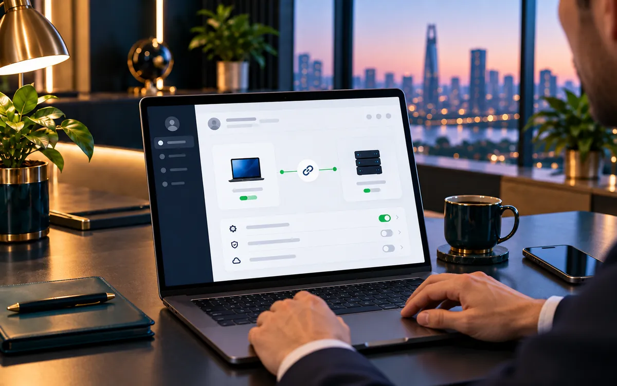 Apple Business connected to ABMDM